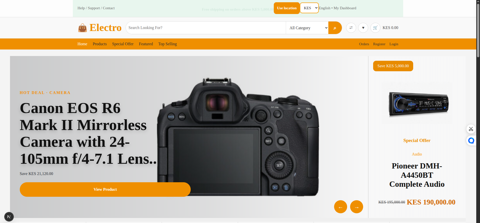 Ecommerce Shop Platform